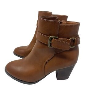 Bass & Co Women’s Size 6 Brown Felicia ankle booties boots